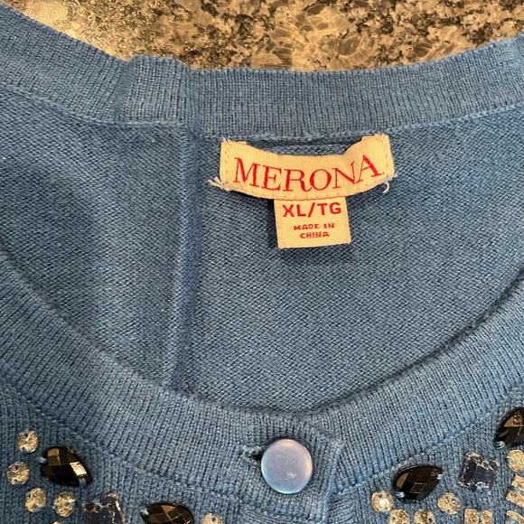 Jeweled Rhinestone Cardigan - Picture 9 of 9